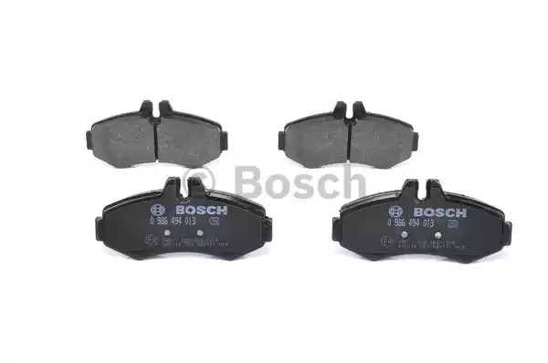 Комплект тормозных колодок BOSCH 0 986 494 013 (BP245, E9 90R-02A1080/1319, 23021)