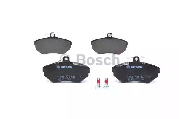 Комплект тормозных колодок BOSCH 0 986 494 021 (BP267, 21 945, 90R-010219/002)