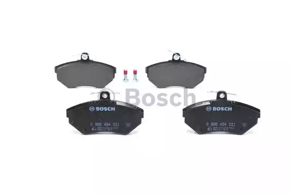 Комплект тормозных колодок BOSCH 0 986 494 021 (BP267, 21 945, 90R-010219/002)