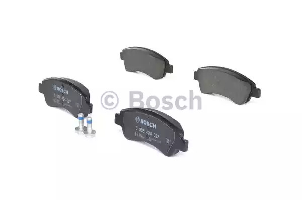 Комплект тормозных колодок BOSCH 0 986 494 027 (BP318, D1213, E13 90R-010224/002, 23 599)