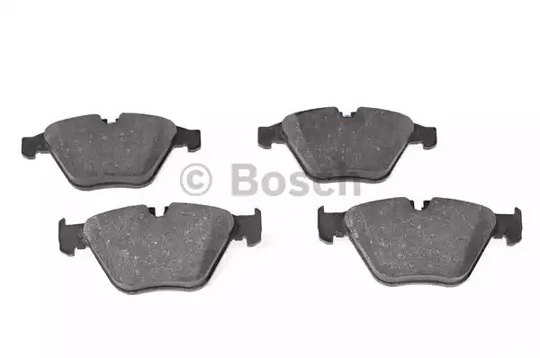 Комплект тормозных колодок BOSCH 0 986 494 036 (BP367, E9 90R - 02A1080/3447, 23 312)