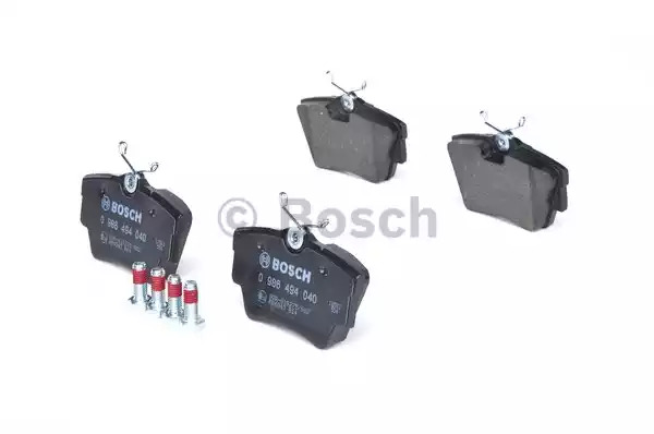 Комплект тормозных колодок BOSCH 0 986 494 040 (BP378, E13 90R-010275/002, 23980, 7685D808)