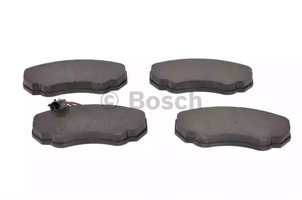 Комплект тормозных колодок BOSCH 0 986 494 048 (BP416, E9 90R - 02A1109/0525, 23 917)