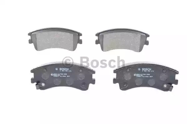 Комплект тормозных колодок BOSCH 0 986 494 079 (BP989, E1 - 90R-02A0219/0115, 24046, 7856D957)