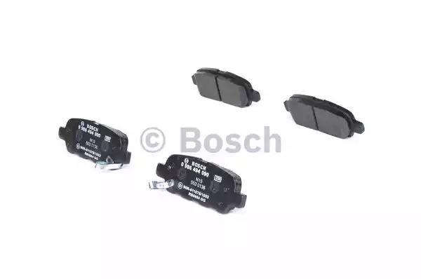 Комплект тормозных колодок BOSCH 0 986 494 090 (BP1000, E1 90R - 011078/1053, 23 871, 7784D905)