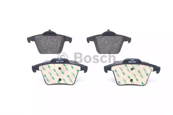 Комплект тормозных колодок BOSCH 0 986 494 102 (BP1012, E1 90R - 011153/1062, 24 011, 7883D980)