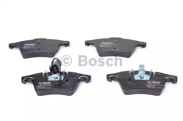 Комплект тормозных колодок BOSCH 0 986 494 107 (BP1017, E1 90R-011199/027, 23749, 8287D117)