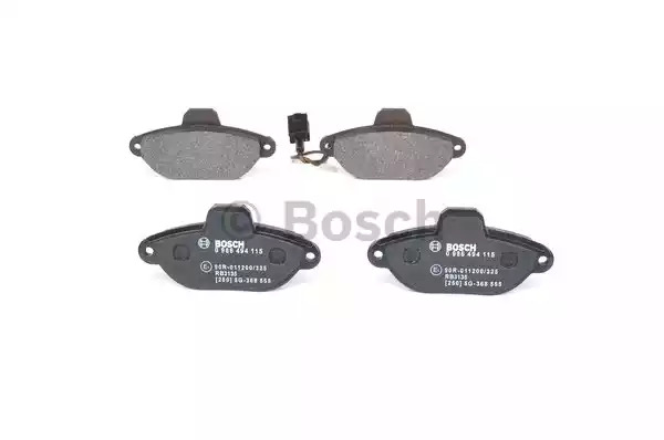 Комплект тормозных колодок BOSCH 0 986 494 115 (BP1025, E1 90R-011200/325, 21436, 8831D1619)