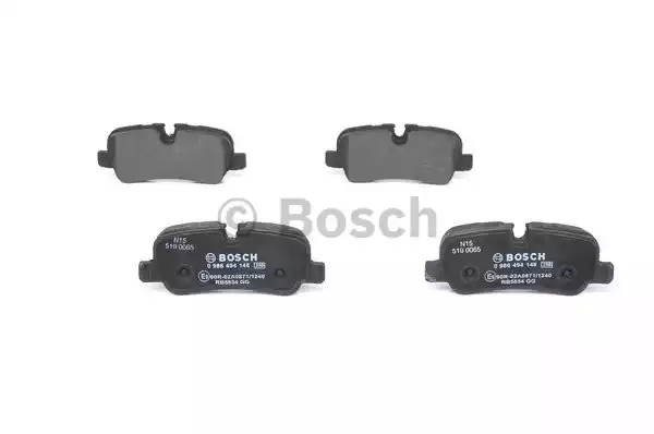 Комплект тормозных колодок BOSCH 0 986 494 148 (BP1059, E9 90R-02A0871/1240, 24192, 8203D1099)