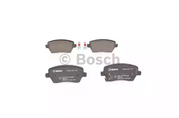 Комплект тормозных колодок BOSCH 0 986 494 160 (BP1071, E1 90R-011199/025, 23973)