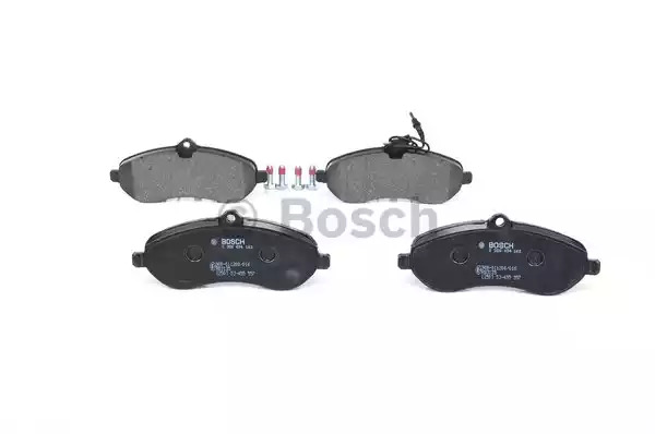 Комплект тормозных колодок BOSCH 0 986 494 163 (BP1074, E1 90R-011200/016, 24608)