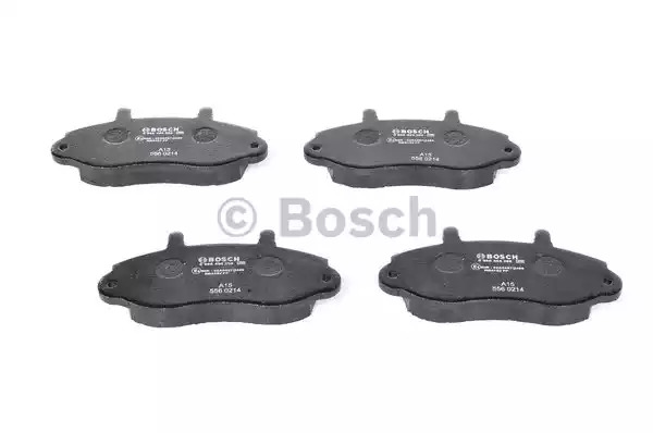 Комплект тормозных колодок BOSCH 0 986 494 288 (BP1200, E4 90R-02A0467/2489, 23302)