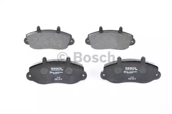 Комплект тормозных колодок BOSCH 0 986 494 288 (BP1200, E4 90R-02A0467/2489, 23302)