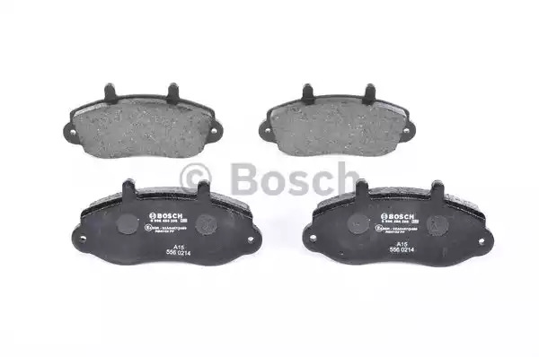 Комплект тормозных колодок BOSCH 0 986 494 288 (BP1200, E4 90R-02A0467/2489, 23302)