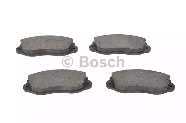 Комплект тормозных колодок BOSCH 0 986 494 288 (BP1200, E4 90R-02A0467/2489, 23302)