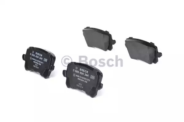 Комплект тормозных колодок BOSCH 0 986 494 344 (BP1252, E1-90R-011078/1371, 24483, 8213D1348)