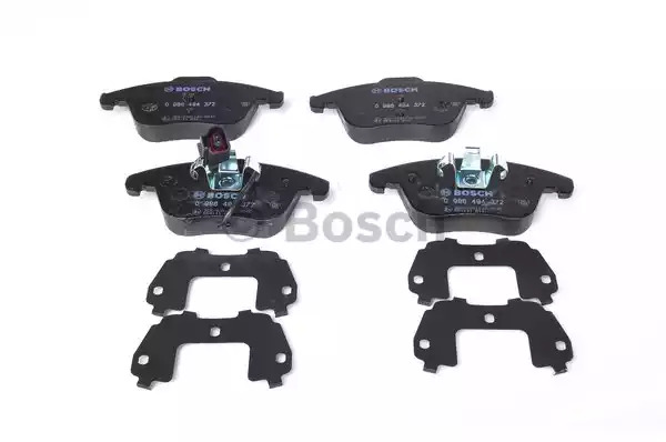 Комплект тормозных колодок BOSCH 0 986 494 372 (BP1280, E9 90R-2A0899/2502, 24333, 8486D137; 8743-D15)