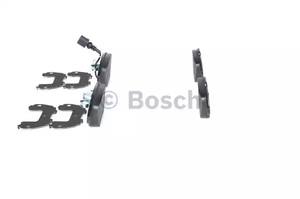 Комплект тормозных колодок BOSCH 0 986 494 372 (BP1280, E9 90R-2A0899/2502, 24333, 8486D137; 8743-D15)