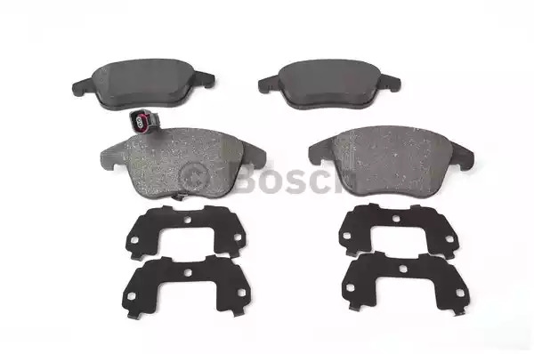 Комплект тормозных колодок BOSCH 0 986 494 372 (BP1280, E9 90R-2A0899/2502, 24333, 8486D137; 8743-D15)