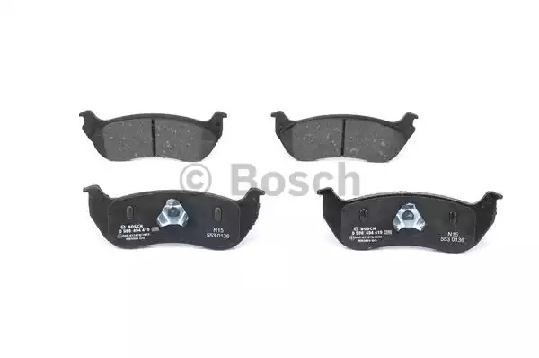 Комплект тормозных колодок BOSCH 0 986 494 419 (BP1341, E1 90R-011078/1633, 24355, 7863D981)