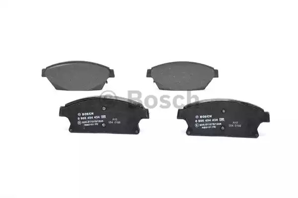 Комплект тормозных колодок BOSCH 0 986 494 434 (BP1356, E1 90R-011075/1644, 25034)