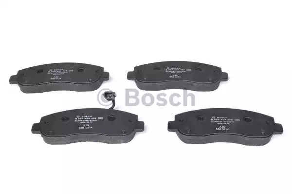 Комплект тормозных колодок BOSCH 0 986 494 498 (BP1417, E1 90R-011076/1957, 25147)