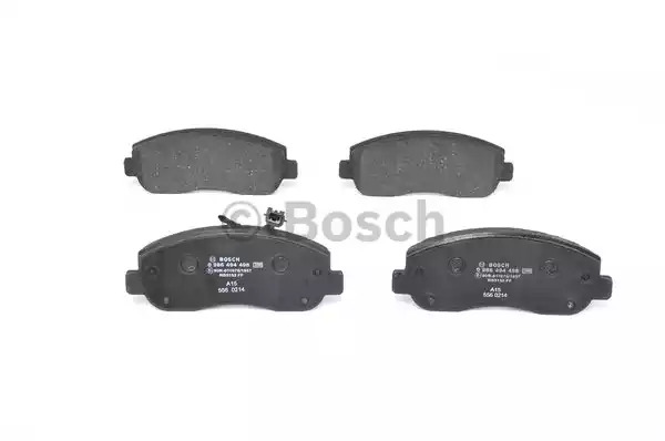 Комплект тормозных колодок BOSCH 0 986 494 498 (BP1417, E1 90R-011076/1957, 25147)