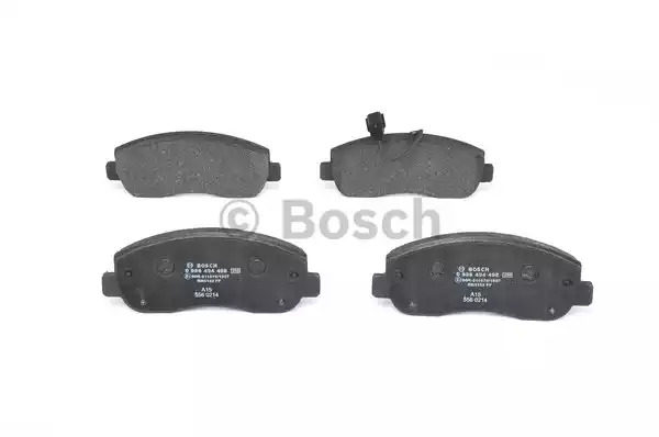 Комплект тормозных колодок BOSCH 0 986 494 498 (BP1417, E1 90R-011076/1957, 25147)