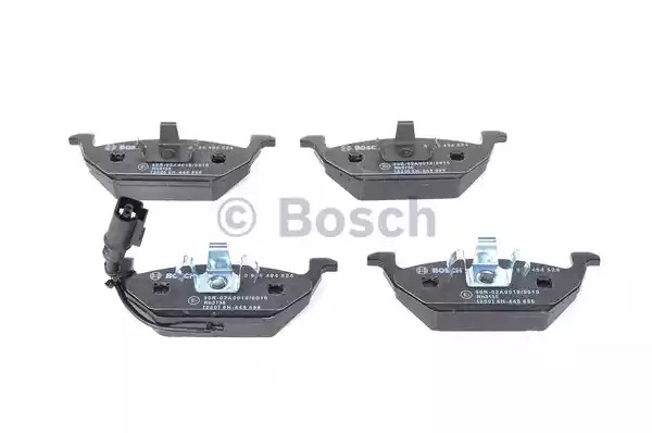 Комплект тормозных колодок BOSCH 0 986 494 524 (BP1445, E1 90R-02A0018/0010, 23130)