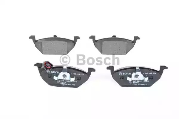 Комплект тормозных колодок BOSCH 0 986 494 524 (BP1445, E1 90R-02A0018/0010, 23130)