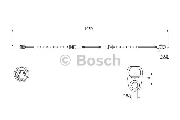 Датчик BOSCH 0 986 594 512 (WS512)