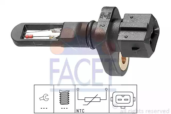 Датчик FACET 10.4001 (EPS 1.994.001, KW 494 001)