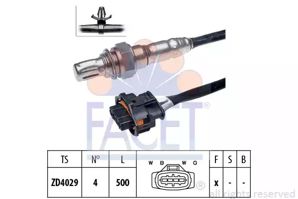 Датчик FACET 10.8065 (EPS 1.998.065, KW 498 065)