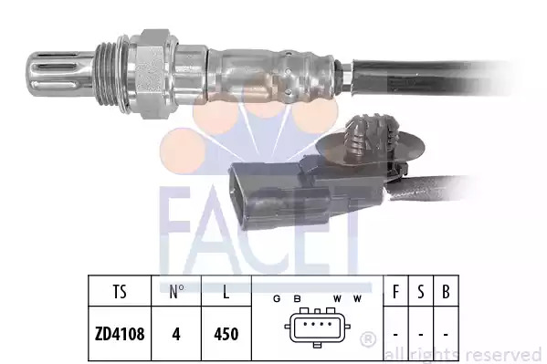 Датчик FACET 10.8095 (EPS 1.998.095, KW 498 095)