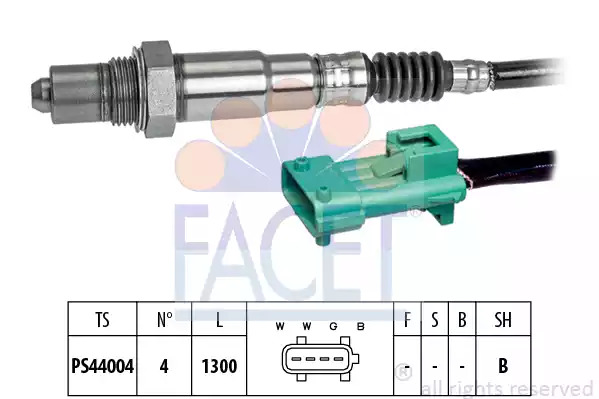 Датчик FACET 10.8222 (EPS 1.998.222, KW 498 222)