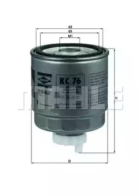 Фильтр KNECHT KC 76 (79602061)