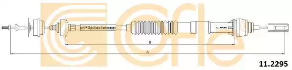 Трос COFLE 11.2295 (92.11.2295)