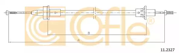 Трос COFLE 11.2327 (92.11.2327)