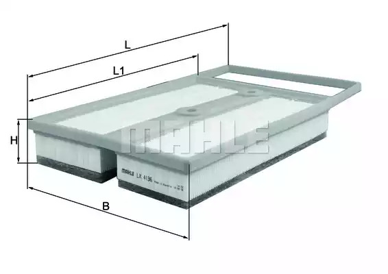 Фильтр KNECHT LX 4136 (72407821)