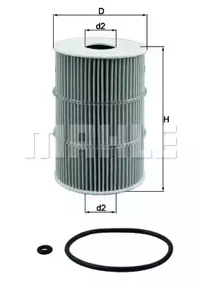 Фильтр KNECHT OX 378D (72419027)