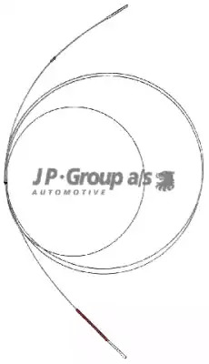 Трос JP GROUP 1170100300 (1170100306)