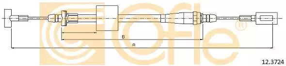 Трос COFLE 12.3724 (92.12.3724)