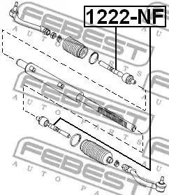 Шарнир FEBEST 1222-NF