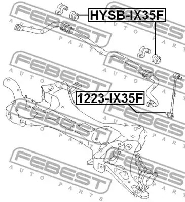 Стойка FEBEST 1223-IX35F