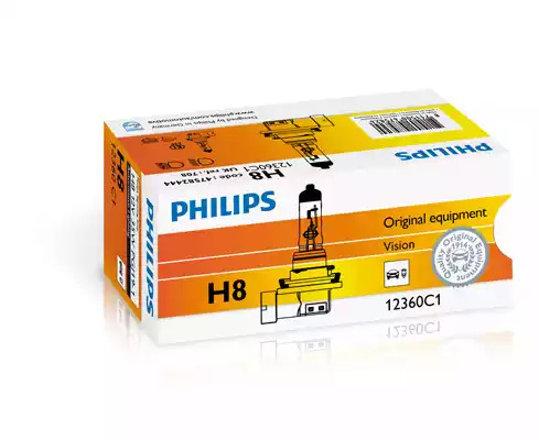 Лампа накаливания PHILIPS 12360C1 (GOC 47582430, H8)