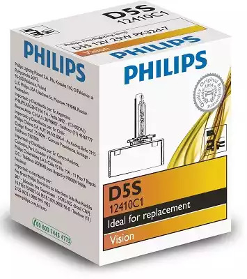 Лампа накаливания PHILIPS 12410C1 (GOC 36981633, D5S)