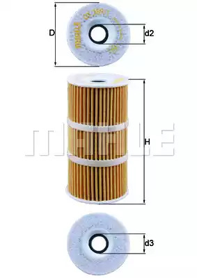 Фильтр KNECHT OX 389/1D (70531331, OX 389/1D ECO)