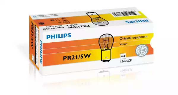 Лампа накаливания PHILIPS 12495CP (GOC 48873228, PR21/5W)