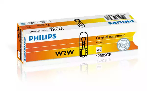 Лампа накаливания PHILIPS 12505CP (GOC 48327028, W2W)