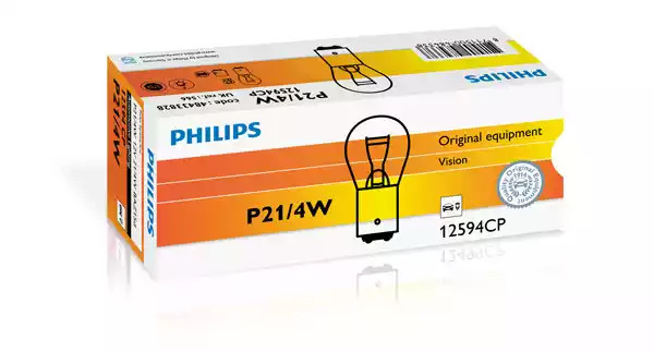 Лампа накаливания PHILIPS 12594CP (GOC 48433828, P21/4W)